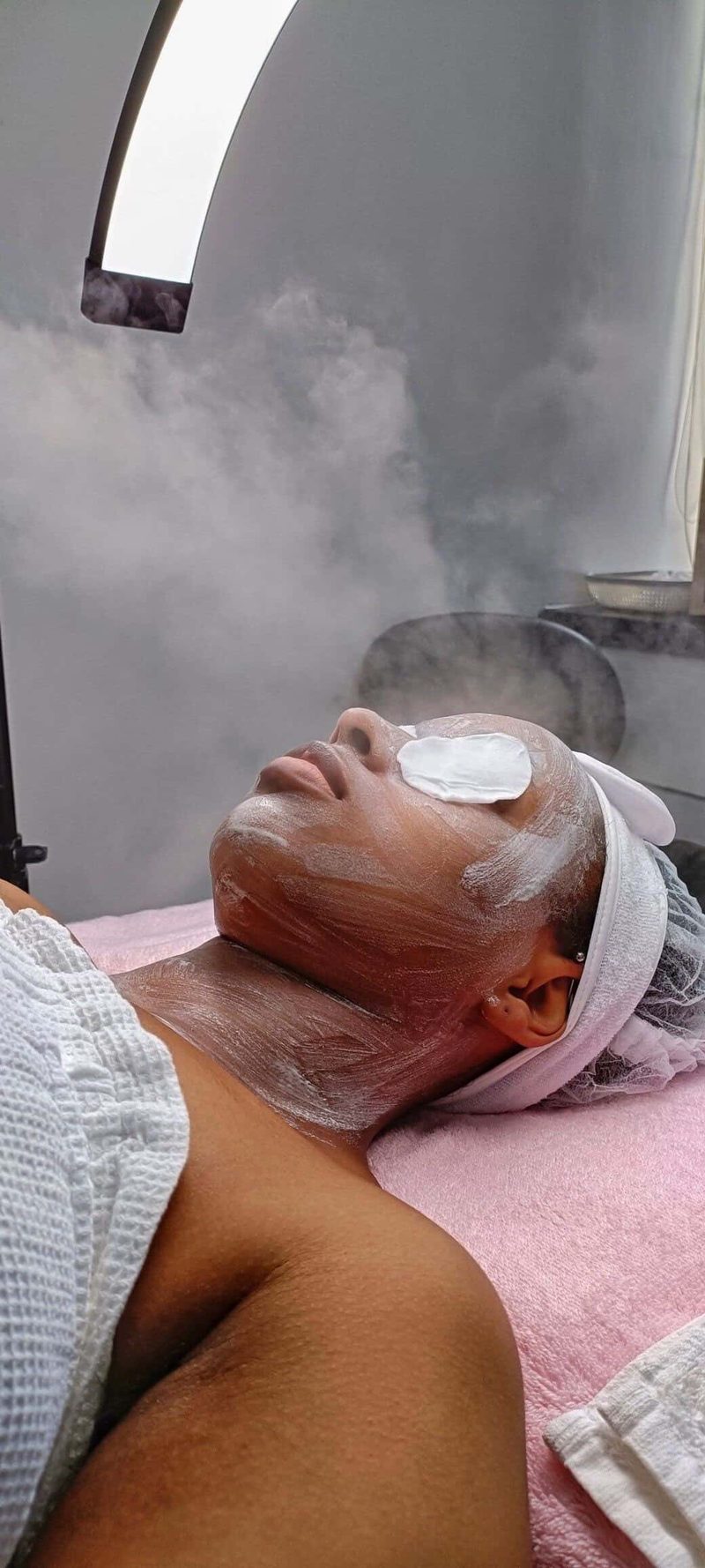 Personalized facial with steam treatment at Kamil Esthétique